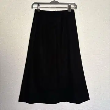 이네스 드 라 프레상쥬 벨벳 롱 스커트 여성용 블랙
