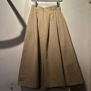 Dickies 디키즈 롱 플레어 스커트 치노 베이지 사이즈 38