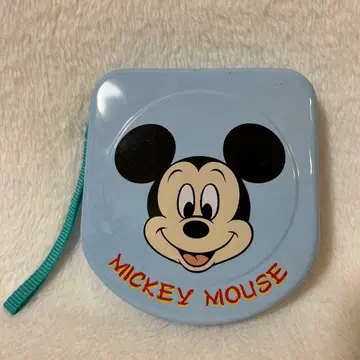 진품 미키마우스 미니 마우스 캔 케이스 CD 케이스 2