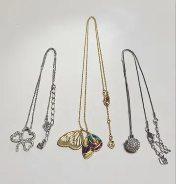 스와로브스키 목걸이 3종 Swarovski