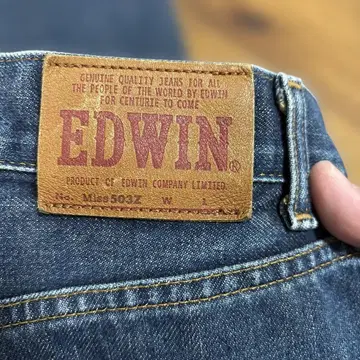 EDWIN 503 레귤러 다크 데님 29 x 32