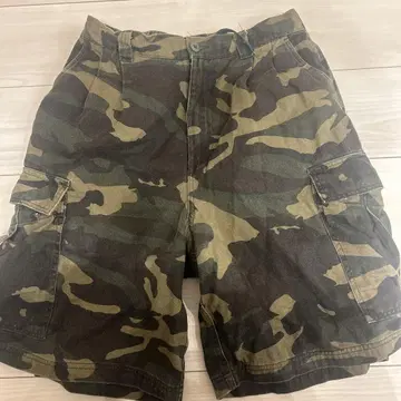 카모플라쥬 카고 숏팬츠