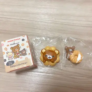 리락쿠마 미스터 도넛 마그넷 컬렉션 퐁 드 링 엔젤 프렌치