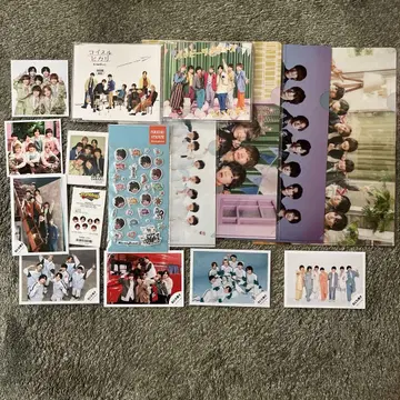 나니와단시 묶음 판매 / 통통 스티커 클리어 파일 사진 카드 CD 등