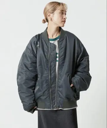 FREAK'S STORE 밀리터리 블루종 MA-1