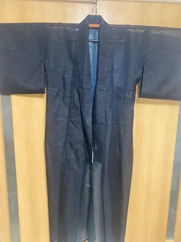 여름 기모노 샤 블랙 그린 빅