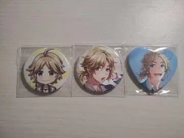 HoneyWorks 시바사키 아이조 캔뱃지 3개 세트