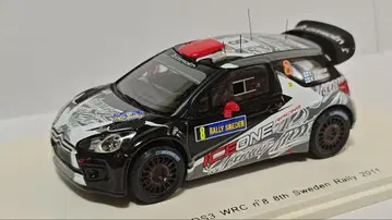 스파크 1/43 시트로엥 DS3 WRC 스웨덴 랠리 2011