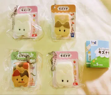 흠집 나데 패키지 참 녹 고양이 시로네코 하치와레 가챠