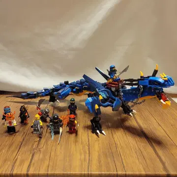 LEGO 파랑 드래곤과 닌자 미니 피규어 세트