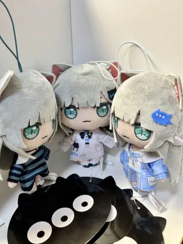 [ 새상품 택 포함 ] Nachoneko 봉제 인형 3종 컴플리트 세트