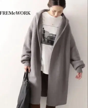 FREMeWORK 폭스 롱 가디건