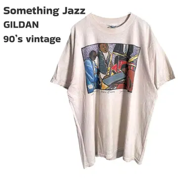 90s something Jazz 티셔츠 GILDAN 길단 구제 의류