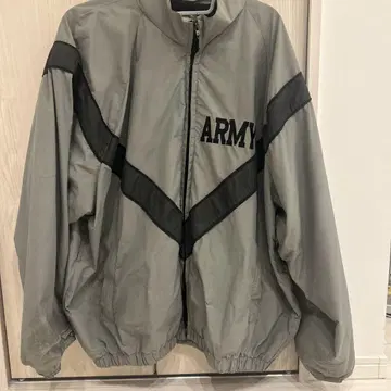 ARMY 나일론 자켓 X-LARGE 그레이/블랙