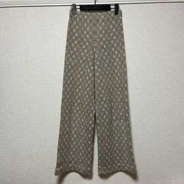 juemi 일본풍 패턴 팬츠 베이지