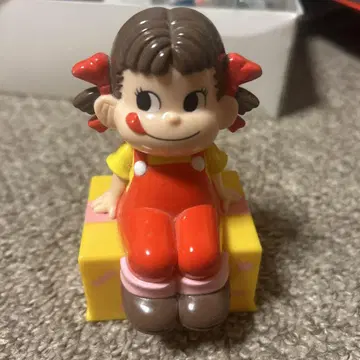 페코짱 저금통 빨간색 오버롤