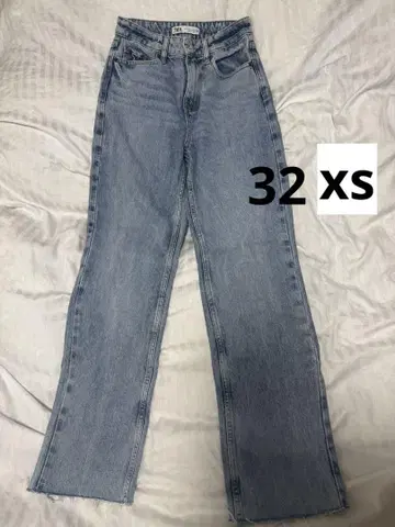 [ZARA] 스트레이트 데님 팬츠 라이트 블루 32