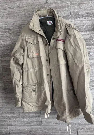 ABERCROMBIE 밀리터리 스타일 자켓 코트