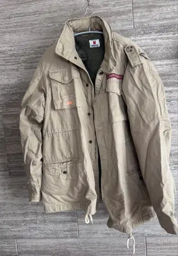 ABERCROMBIE 밀리터리 스타일 자켓 코트