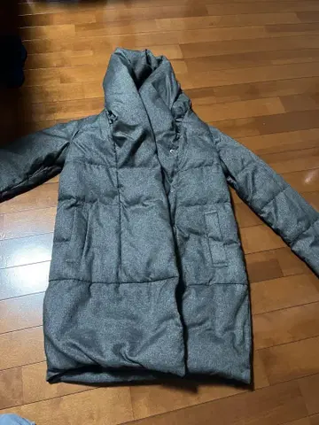 그레이 다운 자켓