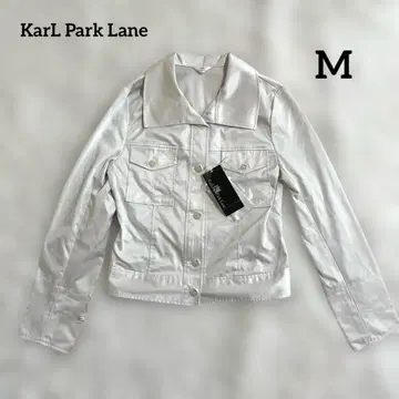 [ KarL Park Lane ] 광택 라이더 자켓 블루종 일본제 M