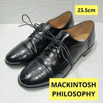MACKINTOSH PHILOSOPHY 23cm 블랙 스트레이트 팁