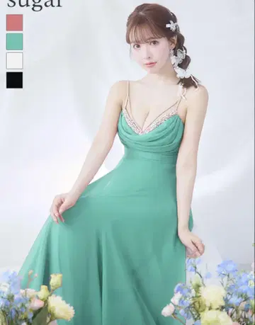 angelR sugar 드레스 민트 그린