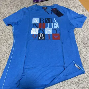 Armani Jeans 그래픽 T셔츠