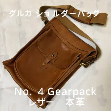 GHURKA 글루카 숄더백 No.4 Gearpack 가죽 천연 가죽