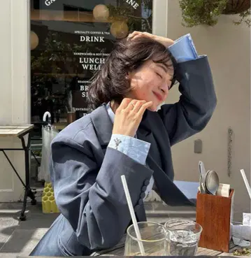 bibiy. DIANA JACKET 비비디 다이애나 자켓 그레이
