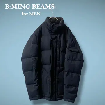 B:MING 빔즈 / 카와타 페더 색소니 다운 자켓 S 네이비