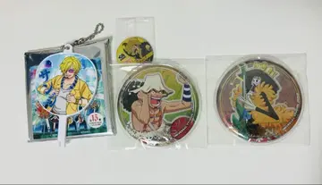 원피스 ONEPIECE 캔뱃지 상디 우솝 브룩