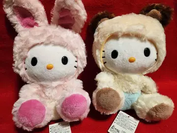 산리오 키티 봉제 인형 2종 다니엘