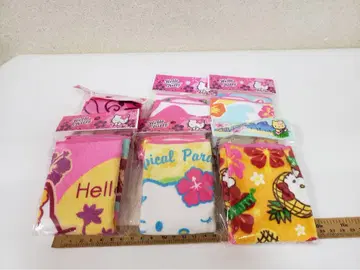 일광화상 키티 자수 핸드 타월 손수건