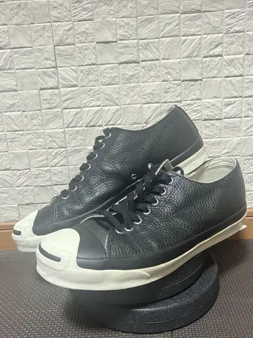 레어 잭 파셀 BIOTOP 가죽 스니커즈 27.5cm 컨버스