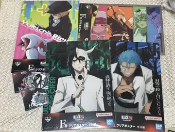 제일복권 BLEACH 클리어 포스터, 스티커, 러버 참