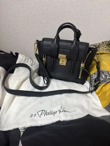 3.1 필립림 파슐리 미니 사첼백 블랙