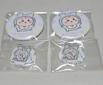 [헌책방 카니짱] 치이카와 baby 아크릴 스탠드 캔뱃지 세트