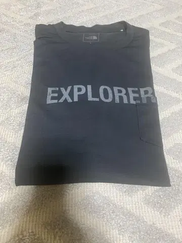 [ 새상품급 ] The North Face EXPLORER 티셔츠 블랙