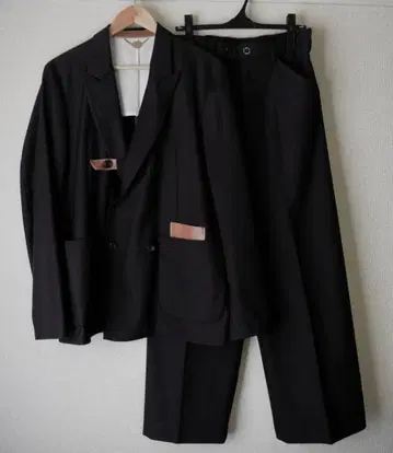 sunsea 20aw N.M THICKENED 셋업 블랙