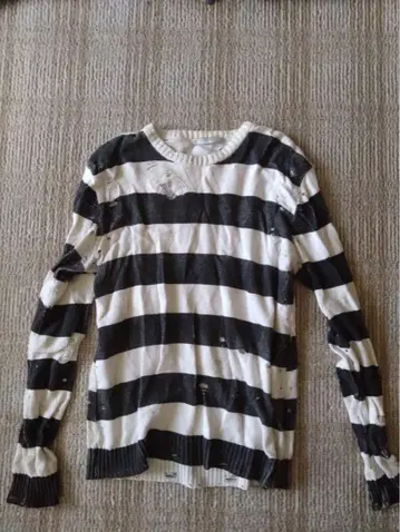 number(n) ine 02ss 모던 에이지기 striped knit