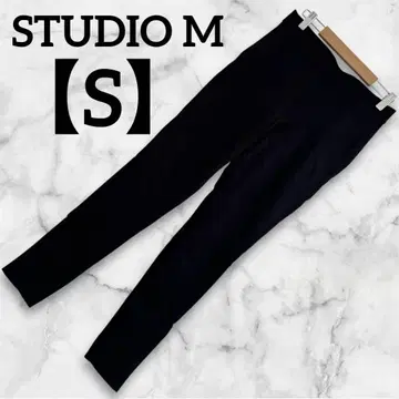 STUDIO M [ S ] 블랙 슬림핏 팬츠