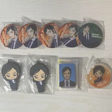 모로후시 타카아키 캡슐 토이 캔뱃지 증명 사진