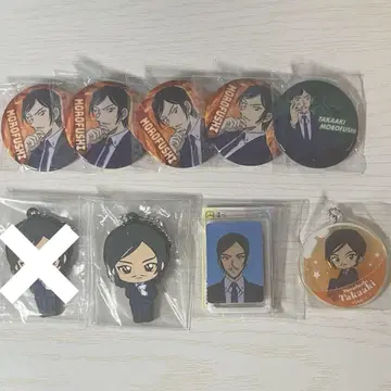 모로후시 타카아키 캡슐 토이 캔뱃지 증명 사진