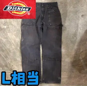 Dickies 블랙 카고 팬츠 L 상당