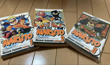 NARUTO 1-3권 세트 코믹스 영문판 English version