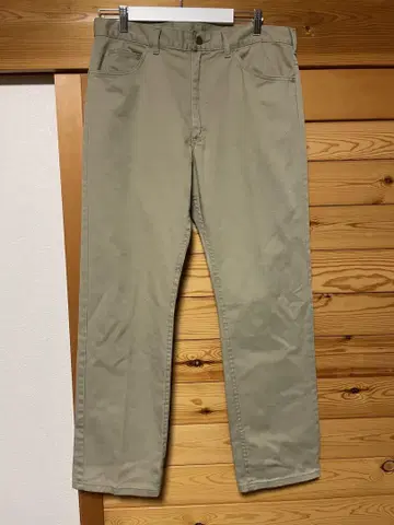 Lee 베이지 치노 팬츠 4 포켓