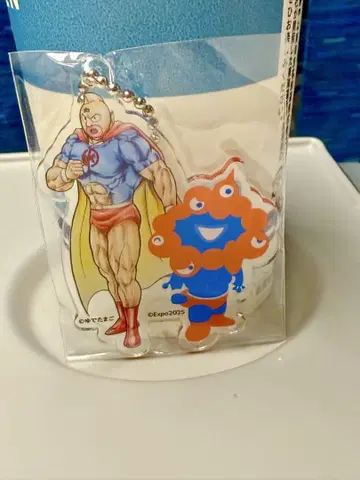 근육맨 미야쿠미야쿠 초인 태그 도시락 오리지널 아크릴 키링
