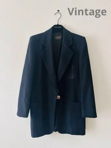 빈티지 울 자켓
