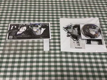 비바렌 모네 아크릴 스탠드 캔뱃지 컬러 송 배틀
